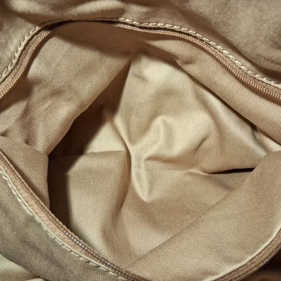 NWT Fossil Molly Satchel Soft Pebbled Leather in Cognac with Detachable Strap - Picture 11 of 13